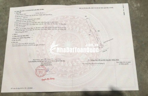 Thanh lý lô đất sổ sắn đất ở đô thị khách cầm bỏ gần DT756 giá chỉ 230tr